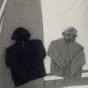 Polo by Ralph Lauren Kids Hooded Jackets - Navy and Gray